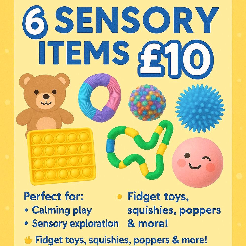 Roskai Toys Lives only - You choose 6 sensory toys