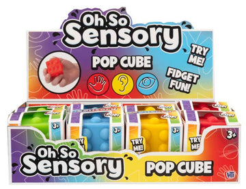 Pop Cube Sensory Fidgets assortment