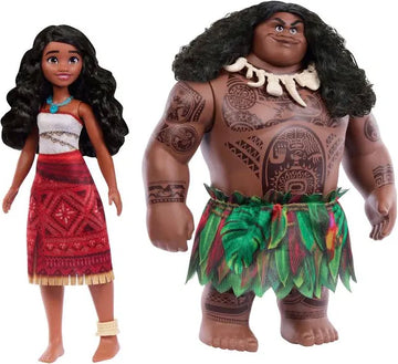 Disney Moana 2 Voyager Set Moana & Maui Fashion Dolls