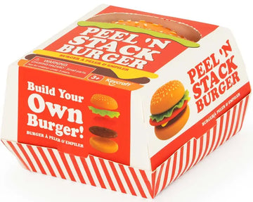 JUMBO PEEL & STACK BURGER sensory fidget