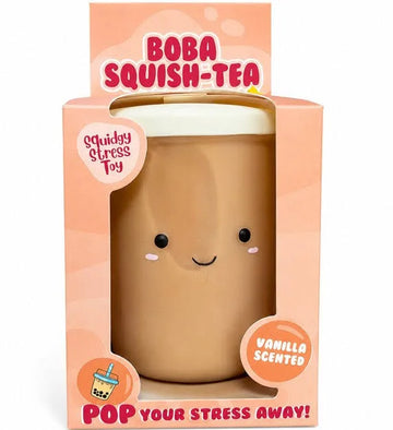 Milk Boba Tea Vanilla Scented Stress Toy Water Filled Sensory Fidget