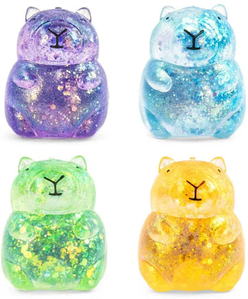 Keycraft SPARKLY SQUISHY CAPYBARA ASSORTED