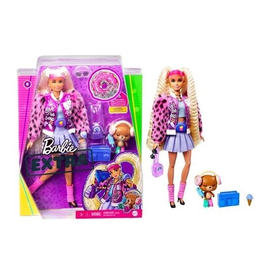 Barbie Extra Blonde Pigtails Doll