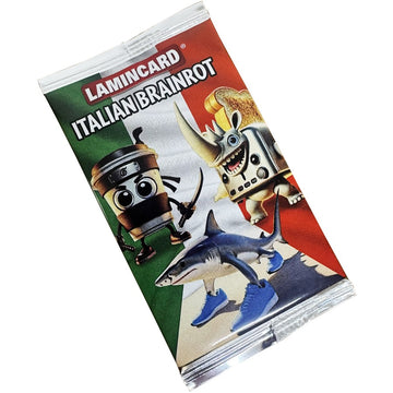 Lamincards ITALIAN BRAINROT TRADING CARDS (one booster supplied)
