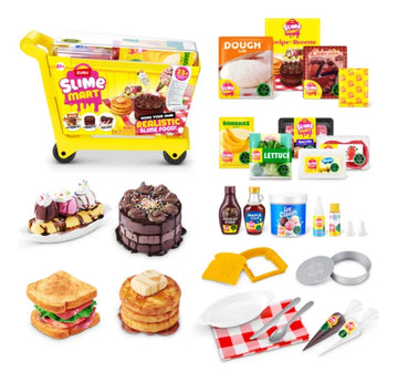 Slime Mart Shopping Cart S1 Cart Playset Make your own slime desserts pretend play food