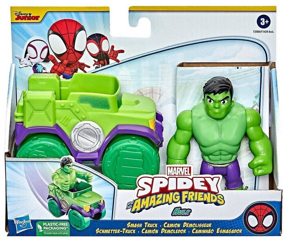 Marvel Spidey and His Amazing Friends Hulk und Smash Truck