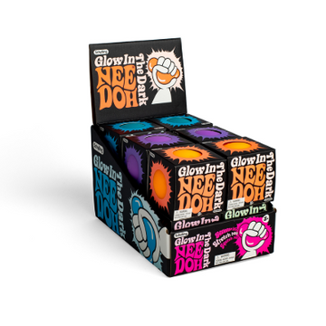 NeeDoh Glow In The Dark (Assorted Colours and one supplied) Sensory Fidget toy
