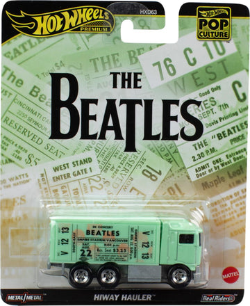 Hot Wheels Premium Pop Culture The Beatles - Hiway Hauler (Green)