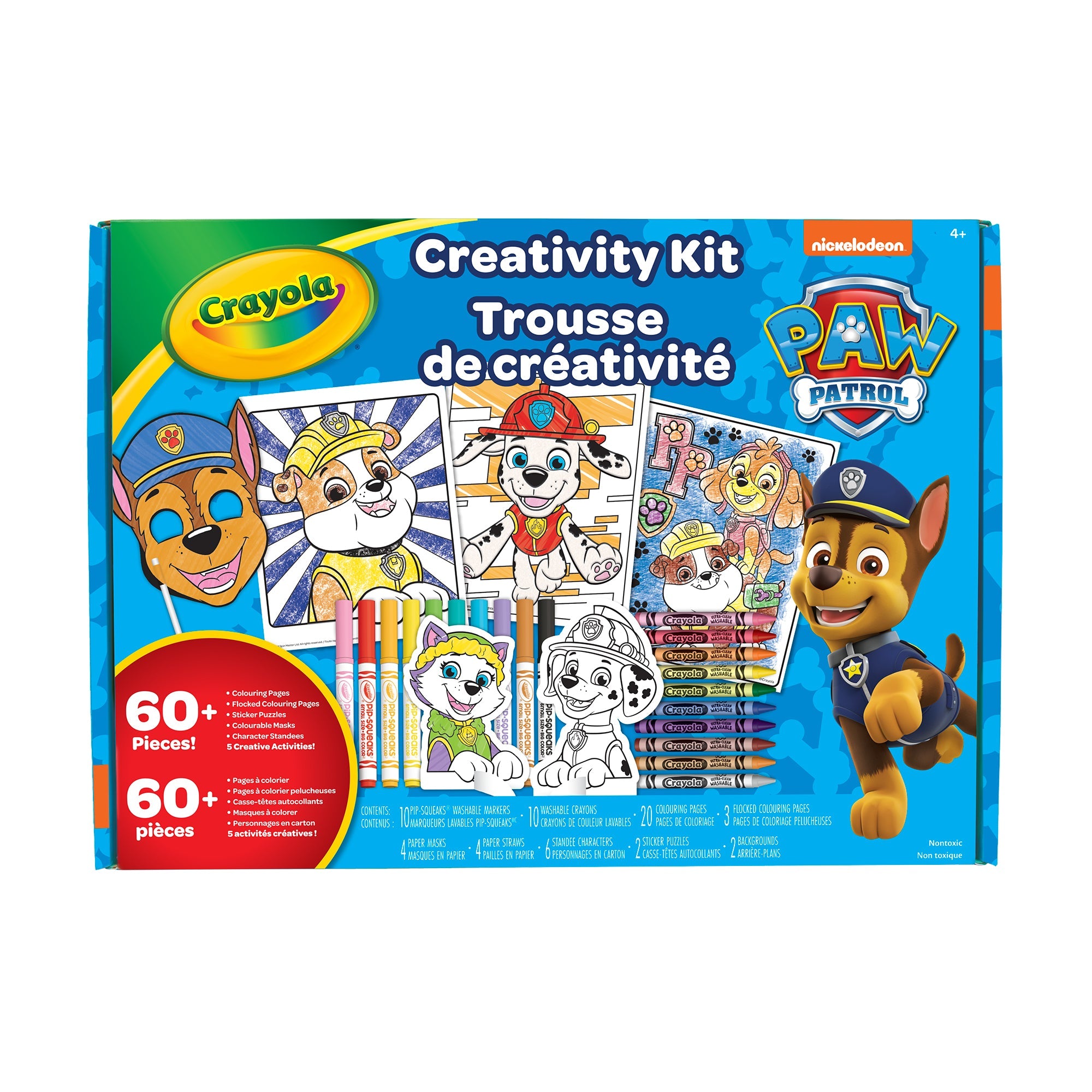 Crayola Paw Patrol Creativity Kit 60 pieces
