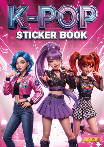 K-POP STICKER BOOK UNOFFICIAL
