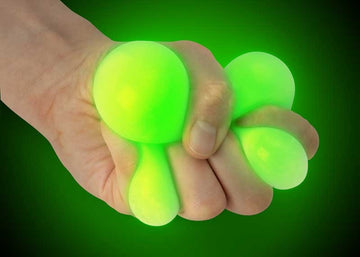 SCRUNCHEMS GLOW IN THE DARK SQUISH BALL sensory fidget