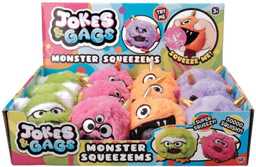 MONSTER SQUEEZEMS ASSORTED Sensory Fidget
