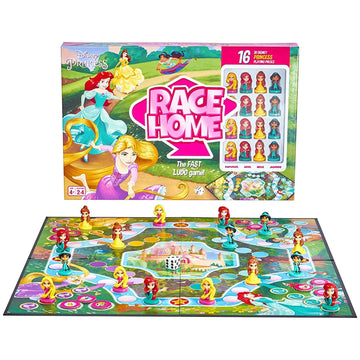 Disney Princess Official Race Home Board Game