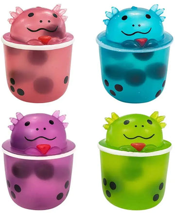 Keycraft AXOLOTL BOBA SQUISH ASSORTED sensory fidget