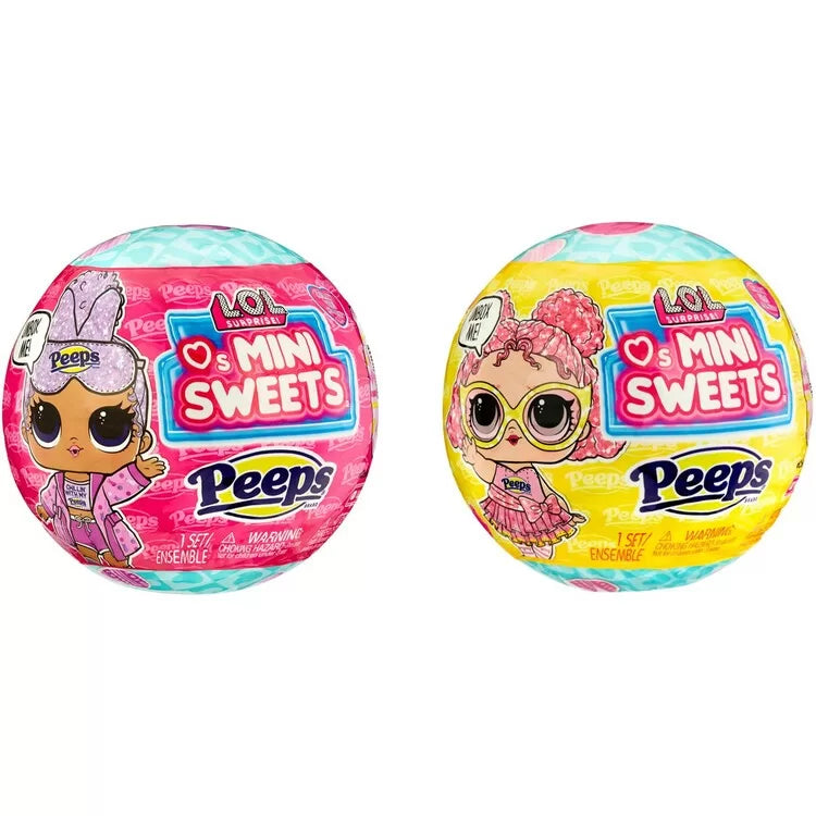 L.O.L. Surprise! Loves Mini Sweets PEEPS Tots doll Assortment (one supplied)