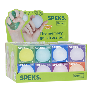 Gump Original - The Memory Gel Stress Ball - 6cm Sensory Fidget (one supplied)