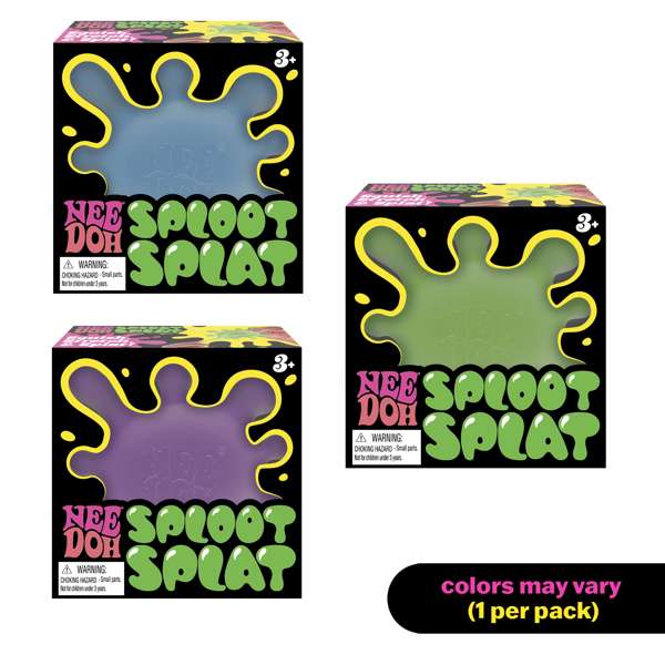 Sploot Splat Needoh Sensory Fidget Stress Toy