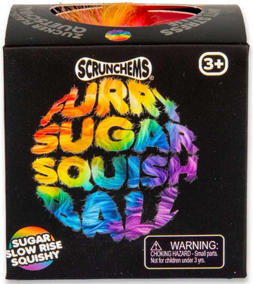 SCRUNCHEMS FURRY SUGAR SQUISH BALL Sensory Fidget