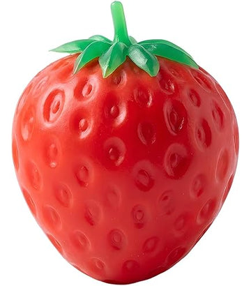 Giant Squishy Strawberry Stress Relief Fidget Toy Dough filled Sensory Fidget