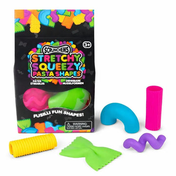 Scrunchems Stretchy Squeezy Pasta Shapes Sensory Fidgets