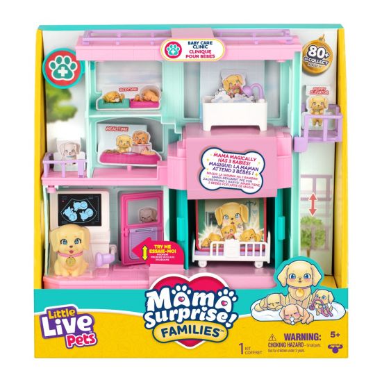 Little Live Pets Mama Baby Care Clinic Playset