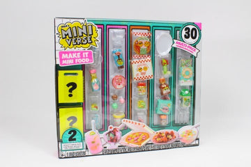 MGA's Miniverse Make It Mini Food Multipack - DIY Food Playset with UV Light, Replica Food Ingredients, and Resin Play - Not Edible - Suitable for Kids Ages 8+