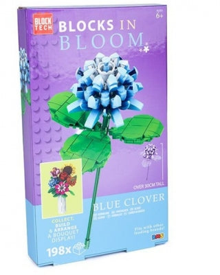 Block Teck Blocks in Bloom assortment Peony, Black rose, Sunflower, Blue clover (one supplied)