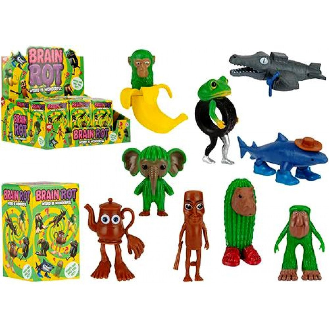 1 X Italian Brainrot 8cm Mini Figure Blind Boxes