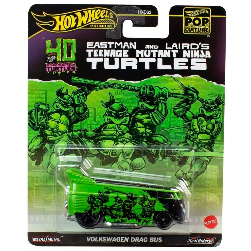 Hot Wheels Pop Culture 2024 - Volkswagen Drag Bus (TMNT)