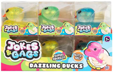 DAZZLING gel sugar textured DUCKS ASSORTED Sensory Fidget