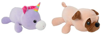 COSY CUDDLES weighted PLUSH ASSORTED