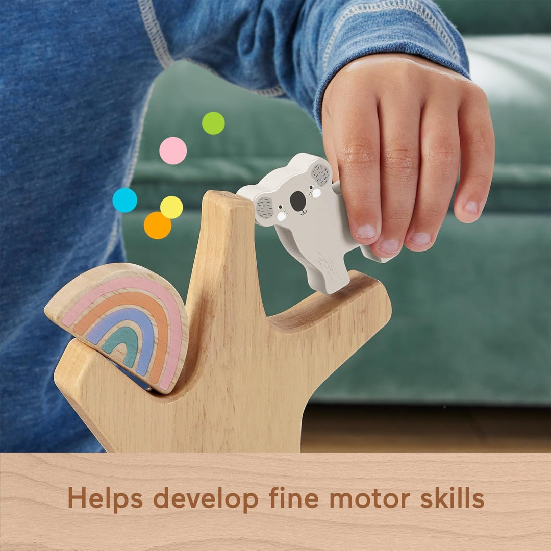 Balance Tree Brand Fisher-Price Wooden Balance Tree Preschool Toy