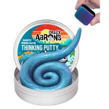 Crazy Aaron's Magnetic Happy Earth Thinking Putty Sensory