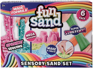 Fun sand Sensory sand set suitable for ages 3 plus