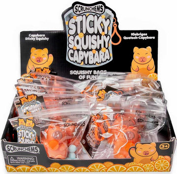 SCRUNCHEMS STICKY SQUISHY CAPYBARA Taba sensory fidget