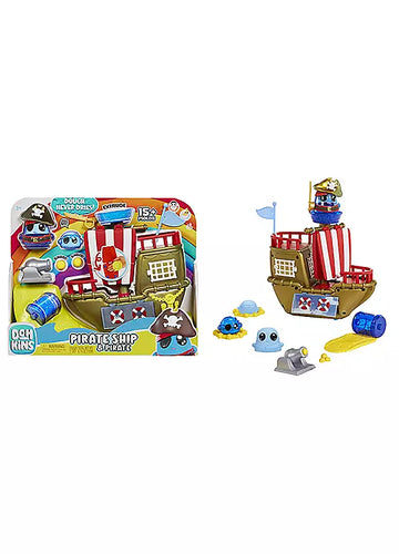 DohKins Pirate Ship Playset