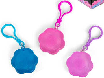 SCRUNCHEMS FLOWER POWER SUGAR KEYCHAIN ASSORTED
