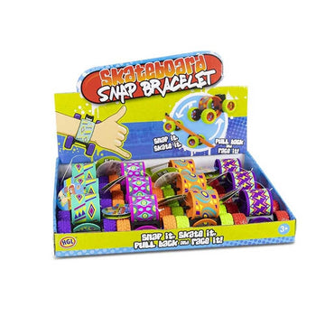 HGL Skateboard Snap Bracelet assorted