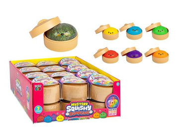 RMS Playhub Mystery Squishy Dumpling Rainbow Glitter Edition sensory fidget