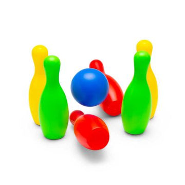 HGL Bowling Set 6 pins 1 ball.