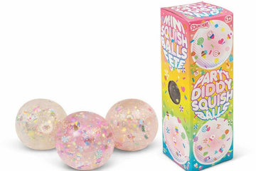 Scrunchems Party Diddy Squish Balls 3 Pack Sensory Fidgets
