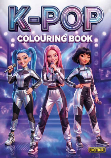 K-POP COLOURING BOOK UNOFFICIAL