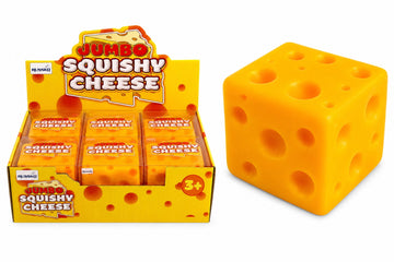 Russko Squishy Jumbo Cheese in Box Sensory Fidget