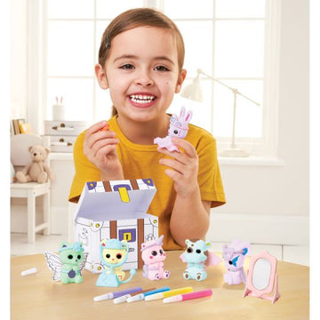 Fuzzikins Dress Up Mega Pack including 6 Fuzzikins Characters