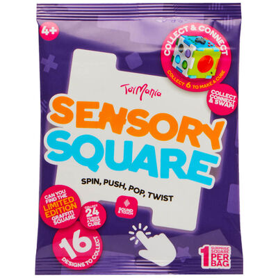 Toy Mania Sensory Squares (one supplied)