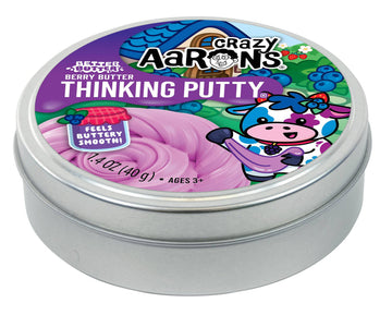 Crazy Aaron's Better Butter Berry Thinking Putty 3.5" Tin Sensory Fidget