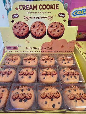 Crunchy ASMR Cream cookie Sensory Fidget