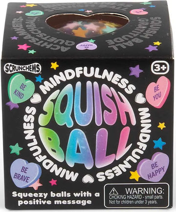 SCRUNCHEMS Mindfulness SQUISH BALL sensory fidget