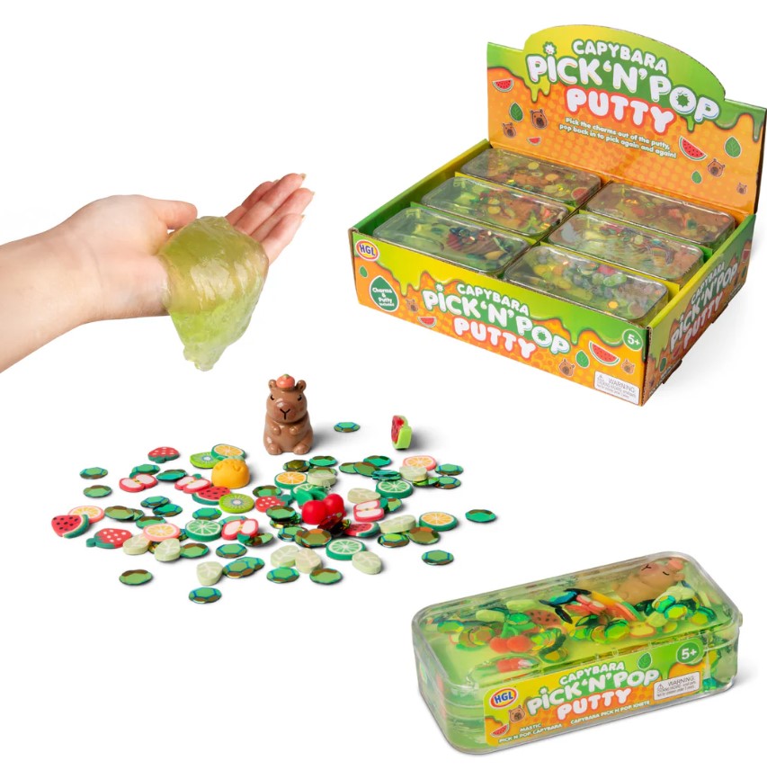 Capybara Pick N Pop Putty Sensory Fidget by HGL