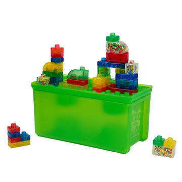 Jelly Blox 2-in-1 Building Blocks Storage Box